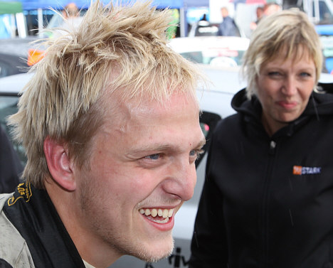 Nick Reimersø var tydeligt lettet, da han fik at vide han kunne beholde pointene fra andet løb.